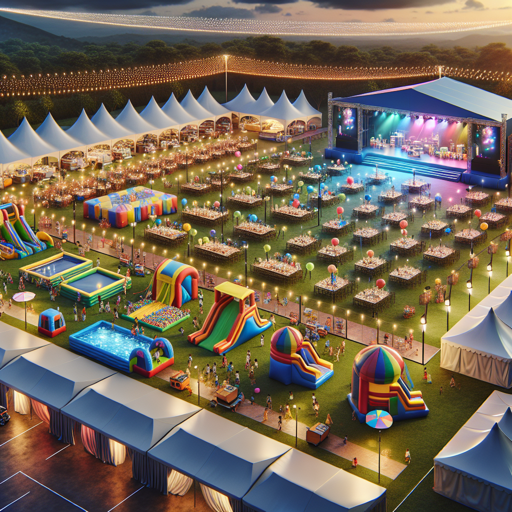Professional bounce house and party rental services